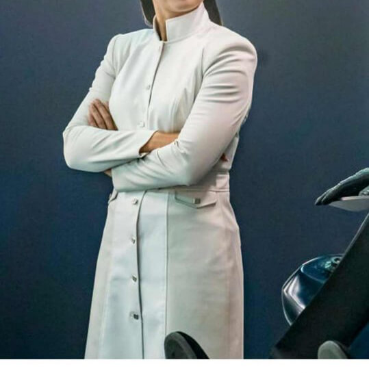 The Flash Mechanic White Trench Coat (2) The Flash Mechanic White Trench Coat