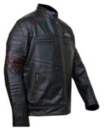 Vintage VII BOY Leather Embroidered Jacket