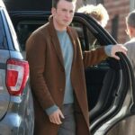 Knives Out Chris Evans Coat