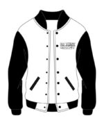 Custom DJ Twist Money Hip Hop Varsity Cotton Jacket