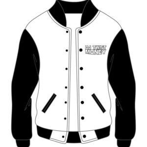 Custom DJ Twist Money Hip Hop Varsity Cotton Jacket