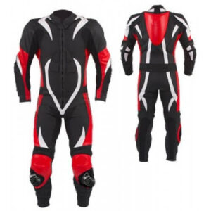 Black California Motorcycle Racing Leather Suit
