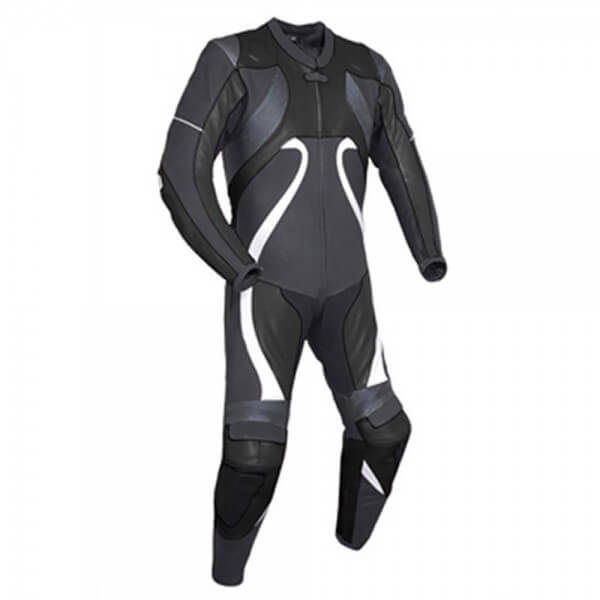 Black Motorcycle Racing Leather Suit Black Motorcycle Racing Leather Suit