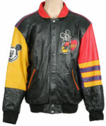 Chris Brown Pie Music Video Worn Walt Disney Leather Jacket