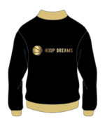 Custom Black Varsity Cotton Jacket