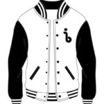 Custom Design Black and White Varsity Jacket