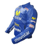 Honda Repsol Movistar Motorcycle Leather Jacket