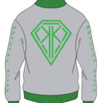Krystal Klear Varsity Cotton Jacket