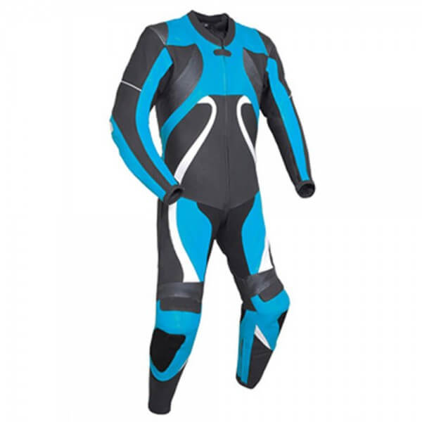 Lightblue Motorcycle Racing Leather Suit Lightblue Motorcycle Racing Leather Suit