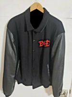 Michael Jackson Bad World Tour Wool Leather Varsity Jacket