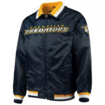 Navy Nashville Predators Captain II Satin Jacket