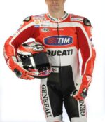 Nicky Hayden Ducati Corse MotoGP Motorcycle Leather Suit