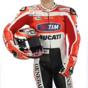 Nicky Hayden Ducati Corse MotoGP Motorcycle Leather Suit