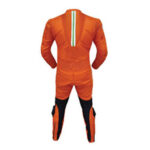 Orange Motorcycle Sports Racing Leather Suit (2)