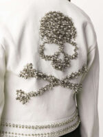 Philipp Plein Skull Studded Leather Jacket