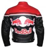 Red Bull Motorcycle Racing Leather Jacket