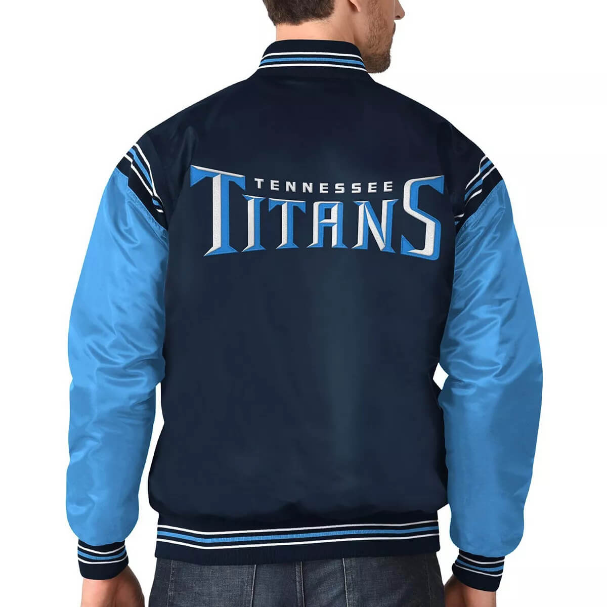 Light blue hotsell satin jacket