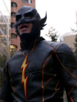Todd Lasance The Flash Rival Black Racer Leather Jacket