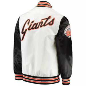 White San Francisco Giants The Legend Satin Jacket
