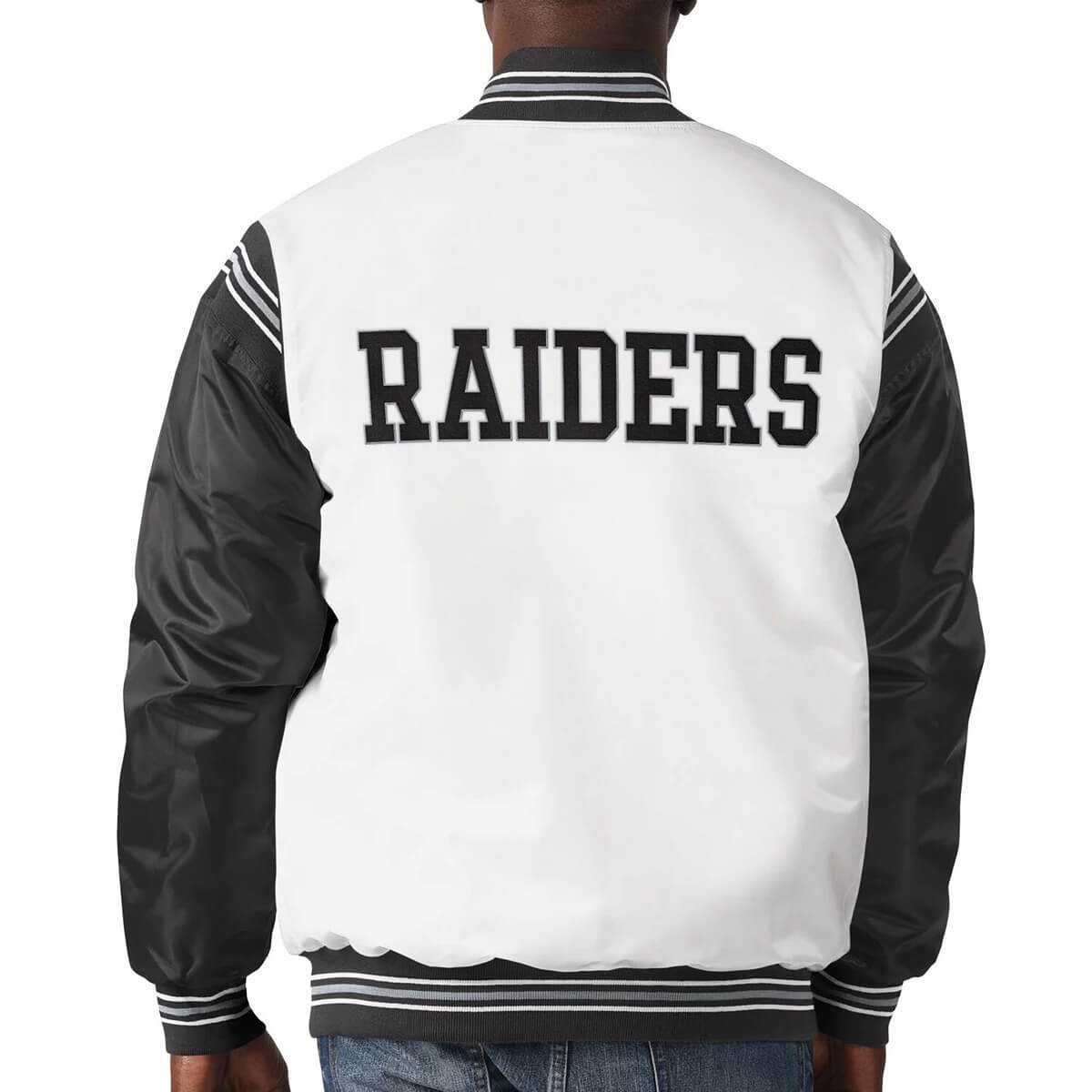 Las Vegas Raiders Men's Reversible Letterman Jacket