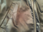 Grey Satin Bomber Jacket