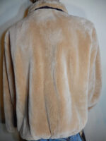 Crocodile and Sheared Beaver Fur Jacket