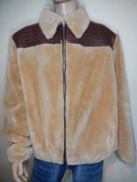 Crocodile and Sheared Beaver Fur Jacket