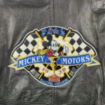 Disney Mickey Racing Team Leather Jacket