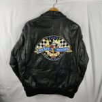 Disney Mickey Racing Team Leather Jacket