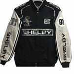 Ford Shelby Cobra Racing Cotton Twill Black Jacket