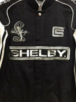 Ford Shelby Cobra Racing Cotton Twill Black Jacket