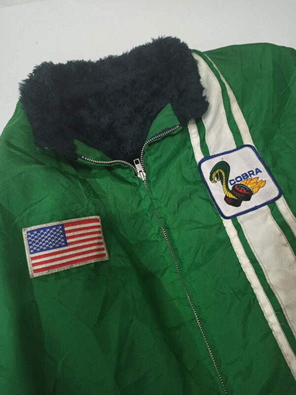 Green Vintage Ford Mustang Cobra Shelby Jacket