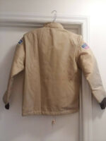 Light Beige Vintage Ford Mustang Cobra Shelby Jacket