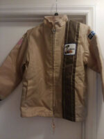 Light Beige Vintage Ford Mustang Cobra Shelby Jacket