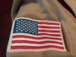 Light Beige Vintage Ford Mustang Cobra Shelby Jacket