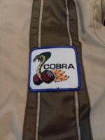 Light Beige Vintage Ford Mustang Cobra Shelby Jacket