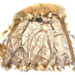 Men Red Fox Bomber Fur Jacket