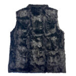 Men's Black Mink Fur Vest