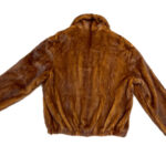 Men's Cognac Full Mink Fur Jacket