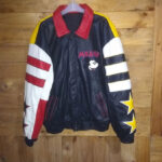 Mickey Mouse Too Cute Vintage 90's Leather JacketMickey Mouse Too Cute Vintage 90's Leather Jacket