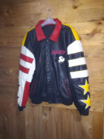 Mickey Mouse Too Cute Vintage 90's Leather JacketMickey Mouse Too Cute Vintage 90's Leather Jacket