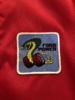 Red Vintage Ford Mustang Cobra Racing Jacket