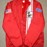 Red Vintage Ford Mustang Cobra Shelby Jacket