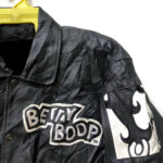 Vintage 90s Betty Boop Cartoon Leather Jacket