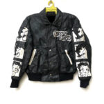 Vintage 90s Betty Boop Cartoon Leather Jacket