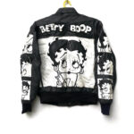 Vintage 90s Betty Boop Cartoon Leather Jacket