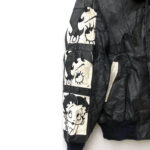 Vintage 90s Betty Boop Cartoon Leather Jacket