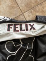 Vintage 90s Felix The Cat Leather Cartoon JacketVintage 90s Felix The Cat Leather Cartoon Jacket
