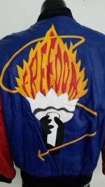 Vintage Michael Hoban Freedom Torch Leather Jacket