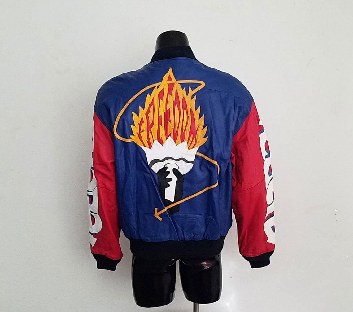 Vintage Michael Hoban Freedom Torch Leather Jacket
